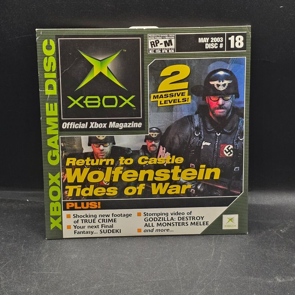 Official Xbox Magazine Demo Disc #18 May 2003 Return to Castle Wolfenstein